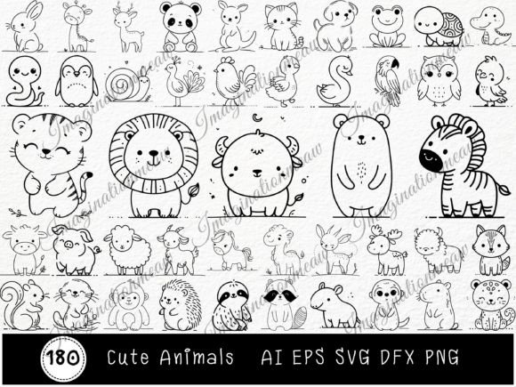 180 Cute Animal Svg: Your Complete Creative Design Asset
