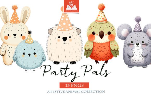 Animal Birthday Party Clipart: Joyful Design for Every Invitation