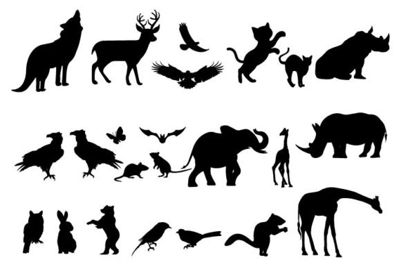 Animal Silhouette Collection: A Versatile Asset for Modern Design
