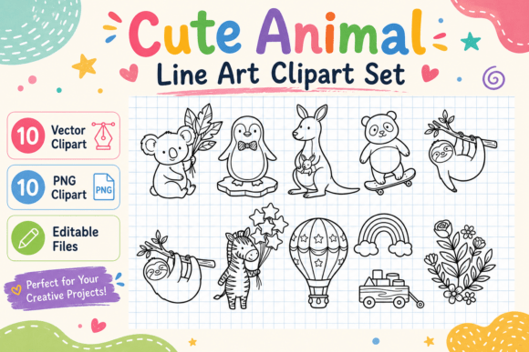 Charming Line Art: A Creative Toolkit for Modern Projects