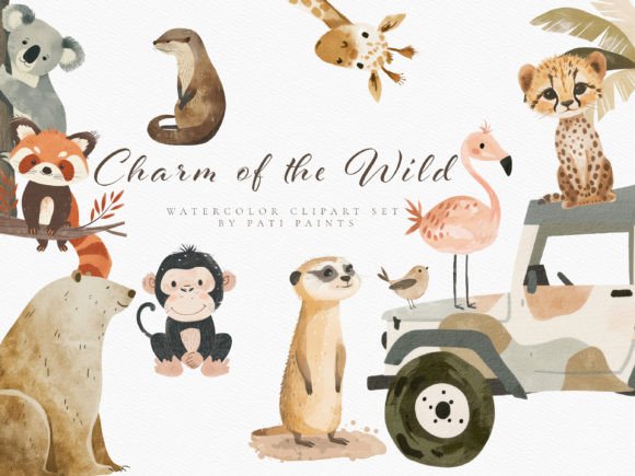 Safari Animal Nursery Clipart: A Designer's Guide