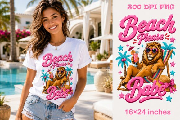 Summer Animal PNG: Playful Designs for Trendy Products